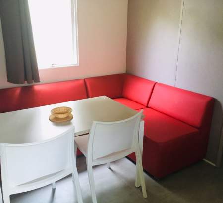 Mobil home cosy salon
