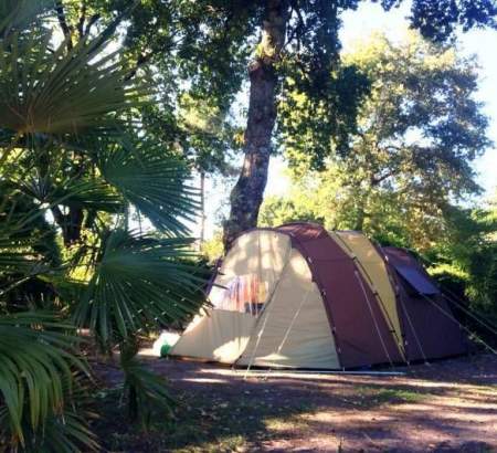 Tente de camping en Gironde au Marache Vacances